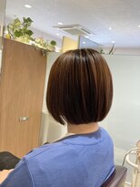 エル バイ ファースト(L by first)&nbsp;【L by first】丸みのある切りっぱなしボブ