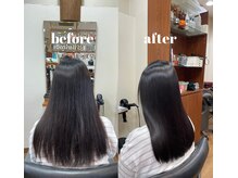 ヘアーパラディ hair paradisの雰囲気（髪質改善メテオカラーでさら艶髪へ♪/西念/駅西/髪質改善/）