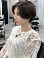 クレム 博多駅店(ChLem)&nbsp;ハンサムショート　丸み　ショート　博多美容室