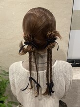 六本木美容室 西麻布店&nbsp;お呼ばれ◎ヘアアレンジ