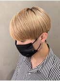 ダブルカラー/ブリーチ/ミルクティー/ヘアカラー/men's