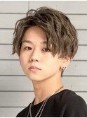 ダブルカラー/ツイストパーマ/スパイラルパーマ/men's