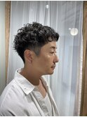 大人ショートパーマ