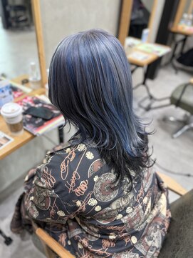 if ホワイトアッシュ/アクアブルー/ブラック/デザインカラー