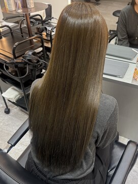 レノ(RENO) オリーブベージュ/髪質改善カラー