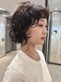 トリコ ショップアンドヘアサロン(tricot shop hair salon) ボブパーマ×レイヤーカットで動きのあるカジュアルなスタイル