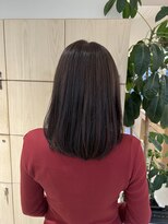 アドラーブル 万代店 (adorable)&nbsp;透明感髪質改善カラー◎20代30代ブリーチなし×グレージュ