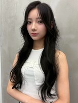 ロンドルーチェ 心斎橋(Lond luce)&nbsp;ダークアッシュ/ミディアムレイヤーカット［髪質改善/縮毛矯正］