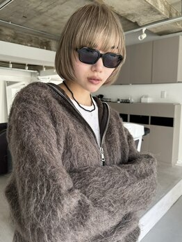 カミノリアル(CAMINO REAL)の写真/[本町駅5分]洋服を纏うように、haircolorも自由に*自分らしいアクセントを“色”に乗せて。