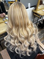 ヘアスタジオワン 藤沢店(HAIR STUDIO ONE)&nbsp;ボブからエクステでハイトーンロング