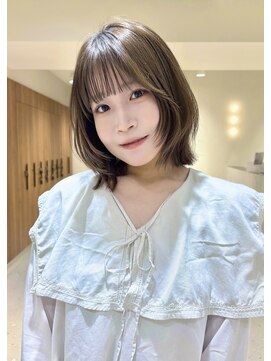 エンス 銀座(Ence) 暗めカラー/韓国風巻き/レイヤーカット/髪質改善/縮毛矯正/銀座