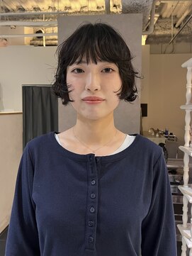 カフ(CAF) CAF FUKO フレンチボブ/デジタルパーマ/ドライパーマ/大阪心斎橋