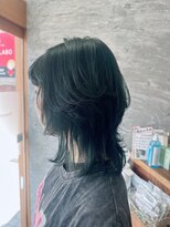 ビューティーショップ ニコ(Beauty shop nicco) ブリーチカラー、ウルフカット