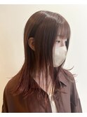 ナチュラル暖色カラー