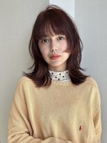 ラパンセ ブルー(LA PENSEE BLEU)&nbsp;オレンジブラウン　くびれミディ