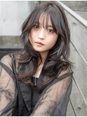 池袋HOLON【ハッシュカット/ハイレイヤーカット/波巻き】