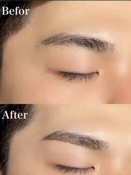 MEN'S salon Rue de noel メンズカット/パーマ/眉毛【ルード ノエル】の写真/眉パーマでデキる男にアップデート★