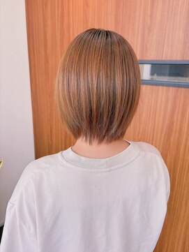 メープル(maple) 酸性ストレート×ナチュラルショート