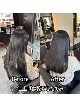 ルフール 千葉店(ref-le) 美髪矯正(縮毛矯正)で毎日続くツヤ髪に…
