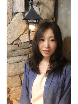 ニコ ヘアデザイン(nico.Hair Design) 【nico.】ふんわりニュアンスパーマ