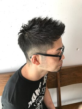 メンズサロン ウエストサイドカットクラブ(Men's West Side Cut Club) wscc アップバングスタイル