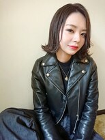 ヘア メイク リン(hair make rin)&nbsp;切りっぱなし外はねボブ