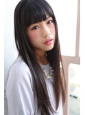 【憧れ綺麗髪】ナチュラルストレートロング