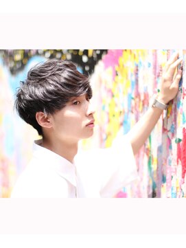 エメ 中崎町(eme) 韓流マッシュツーブロック