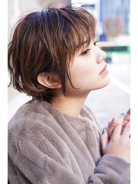 ロンド ルージュ 銀座店(Lond rouge) 愛されショートボブ　ワンカールパーマおススメ
