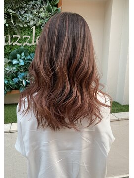 アフロートpd+ KOBE(AFLOATpd+) 【神戸三宮】人気のバレイヤージュ ×ピンクパープル