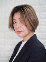 ピークアブー アヴェダ アトレ恵比寿(PEEK-A-BOO AVEDA) 【ショートボブ】グラデーションカラーショートボブ恵比寿大野