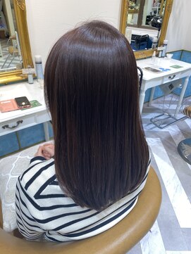 ロンドアベニール 北千住(Lond avenir) 髪質改善まとまるヘアに☆ピンクブラウン　西田大樹
