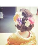 和装ヘア♪