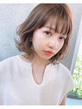 リコ キチジョウジ(RIKO kichijoji) 外ハネ可愛いくびれボブレイヤーカット【riko立野】