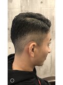 MEN'Sビジネスミドルフェードスタイル