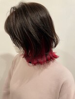 オーティティ(O-TETE)&nbsp;O-tete ウルフレイヤーベースインナーピンクレッド