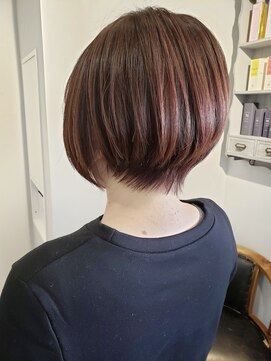 ヘア ケア ディエイチケー(HAIR CARE DHK) 美シルエットショートボブ