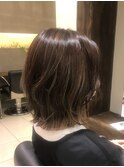 ふんわりくびれボブ