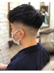 〈キシタクヘアー〉スキンフェード