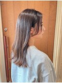 ゆる外ハネセミロング
