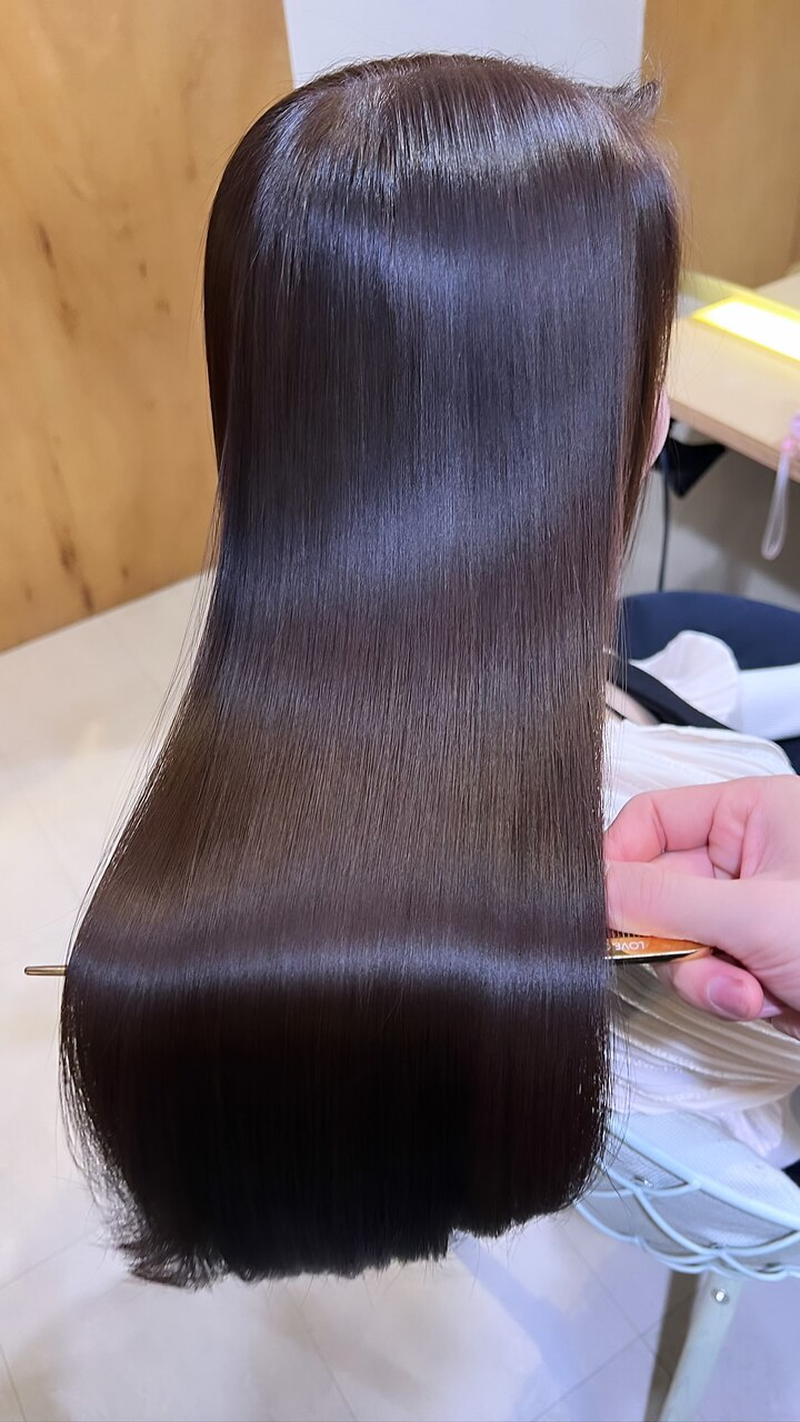 カット+美髪カラー+髪質改善ヘアエステ \25300