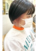 ロンドプランタン 恵比寿(Lond Printemps)&nbsp;＊石垣　ショート/インナーカラー/ピンクベージュ