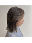 透けブラウンカラー