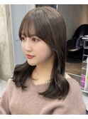 韓国レイヤー/韓国風/ボブ/髪質改善/黒髪/ブリーチなし〔池袋〕