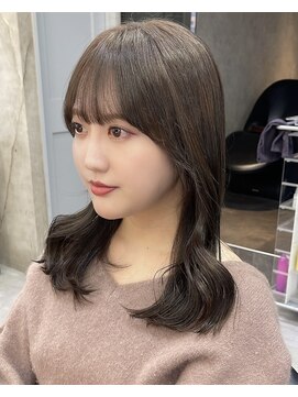 ロンドアヴァントゥス 池袋(Lond aventus) 韓国レイヤー/韓国風/ボブ/髪質改善/黒髪/ブリーチなし〔池袋〕