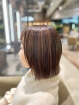 ベイショア(Bay Shore NY)&nbsp;ＢａｙＳｈｏｒ-yuka-ハイライトボブ