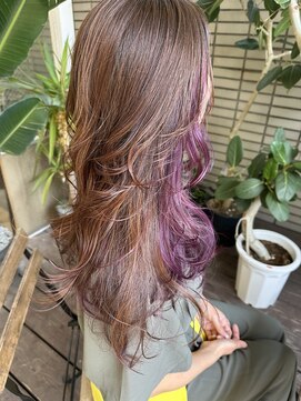 ダブル(W) 【hair salon W】インナーカラー