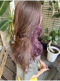 【hair salon W】インナーカラー