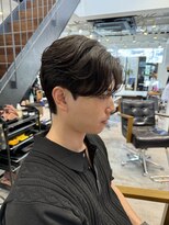 トレス(TRESS)&nbsp;メンズ毛流れショート　ショートボブ　ニュアンスパーマ