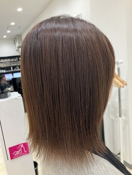 ビーズカラーイオン 酒田南店 上品な明るさ☆ピンクベージュ8トーン/10